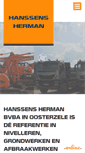 Mobile Screenshot of hanssensherman.be